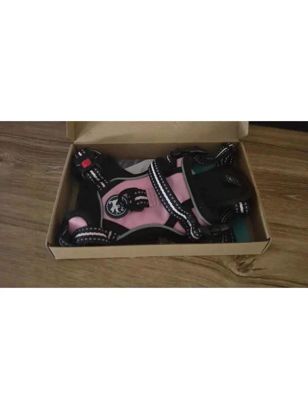 PoyPet XS Pink Dog Harness with Front D-Ring for Pull-Free